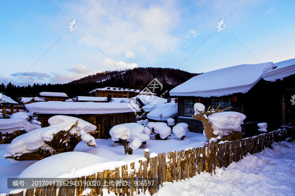 雪乡雪景