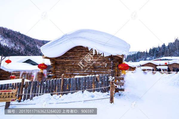 雪乡雪景