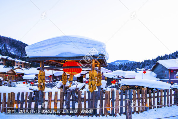 雪乡雪景