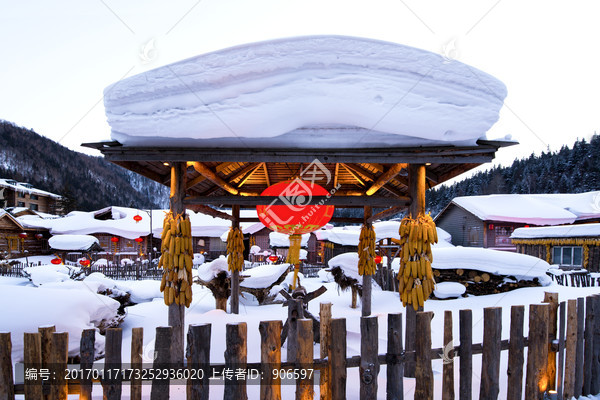 雪乡雪景