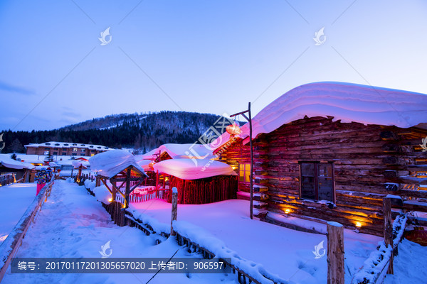 雪乡雪景