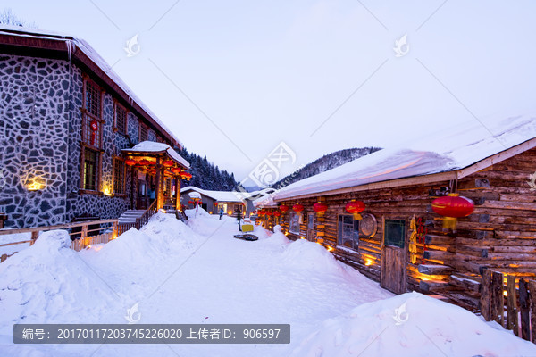 雪乡雪景