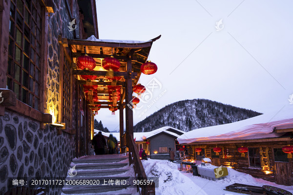 雪乡雪景