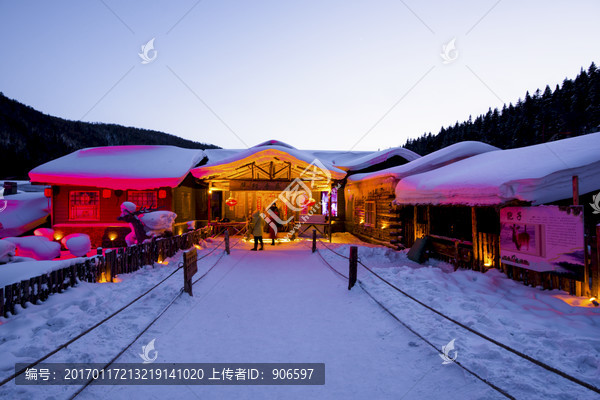 雪乡雪景