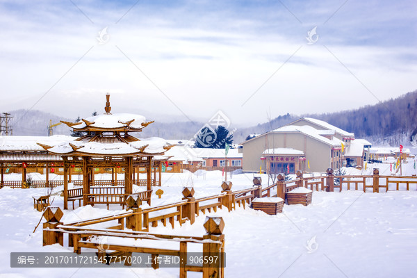 雪乡雪景