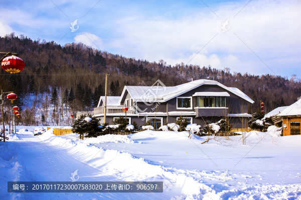 雪乡雪景