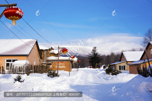 雪乡雪景