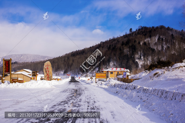 雪乡雪景