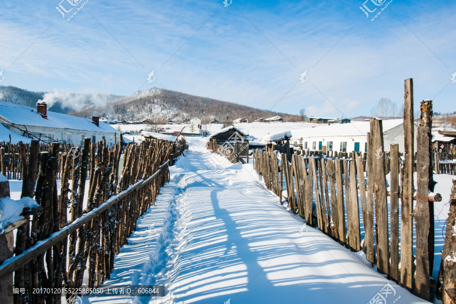 雪乡,雪村,雪景