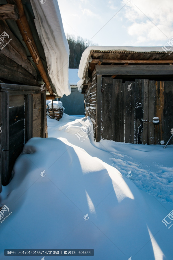 雪乡,雪村,雪景