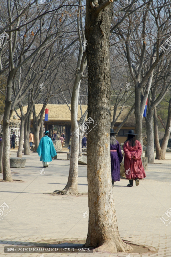 韩国民俗村,影视剧剧组拍古装戏