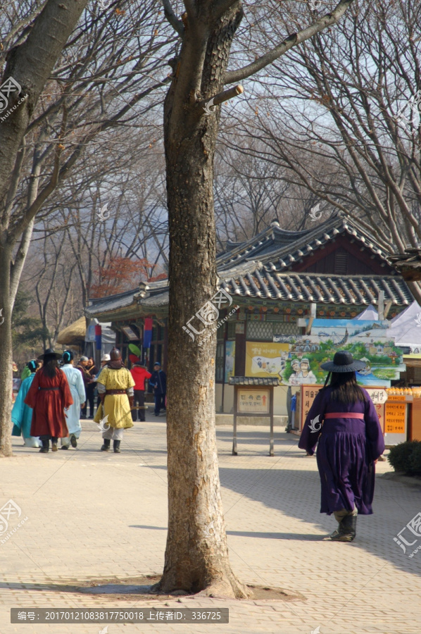 韩国民俗村,影视剧剧组拍古装戏