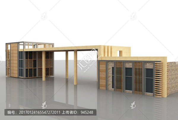 景區(qū)入口模型設(shè)計(jì)