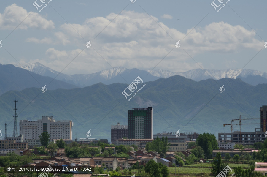 太白山,六月,积雪