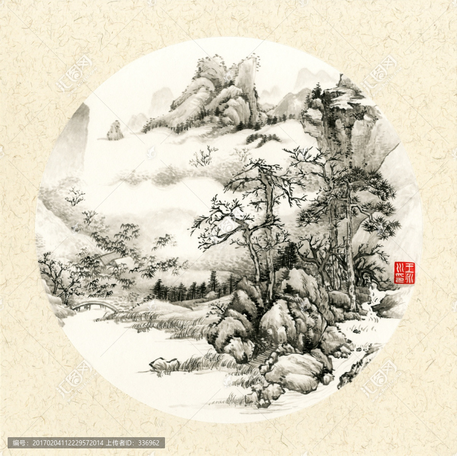 國(guó)畫(huà)山水畫(huà)