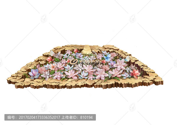 花海3D立體地畫