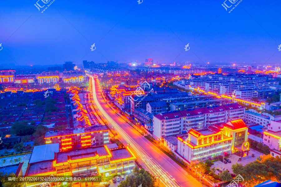 青州城市夜景