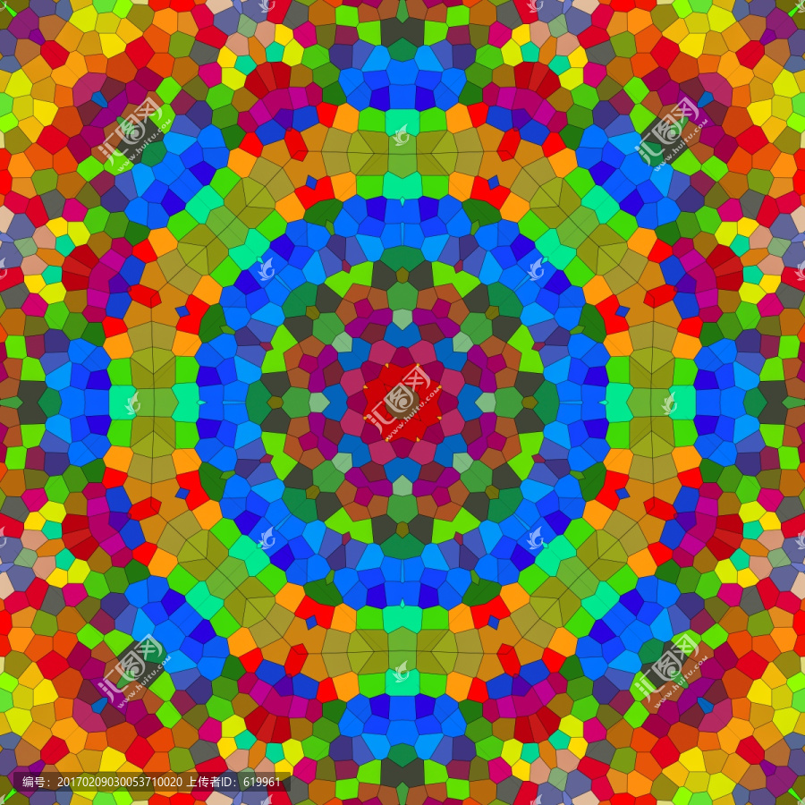染色玻璃拼花圖案