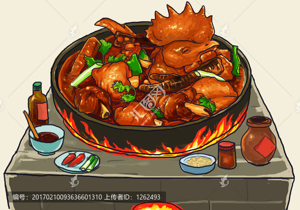 灶臺燉雞