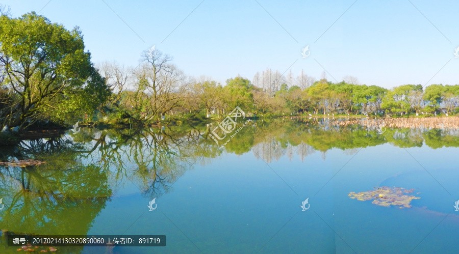 全景西湖风光,杭州西湖全景