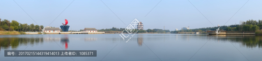 山东宁津康宁湖全景