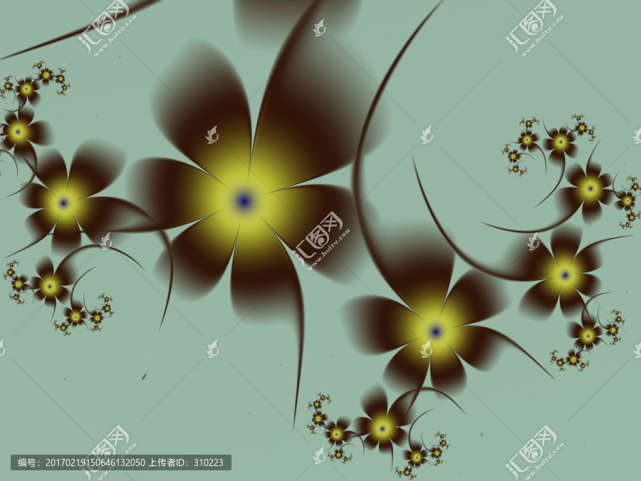 數(shù)碼印花花卉