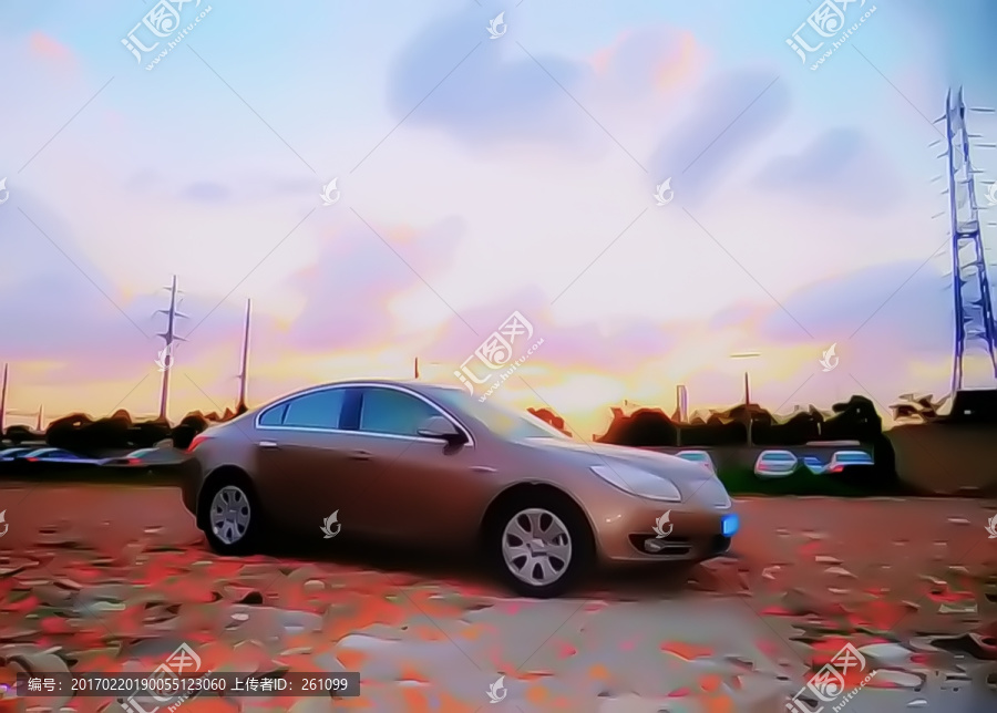 無框畫,油畫