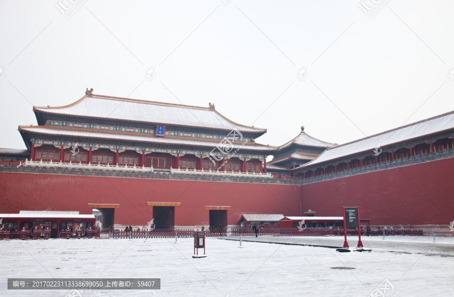 故宫雪景