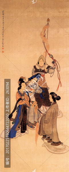 倪田,四紅圖
