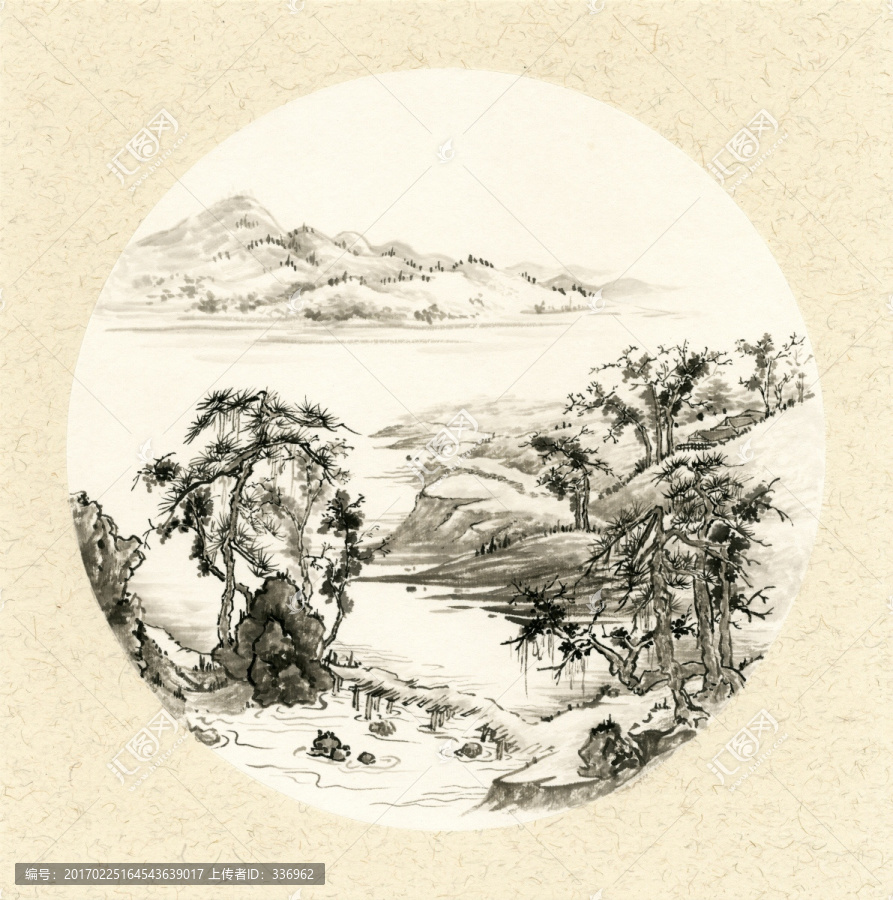 山水國(guó)畫