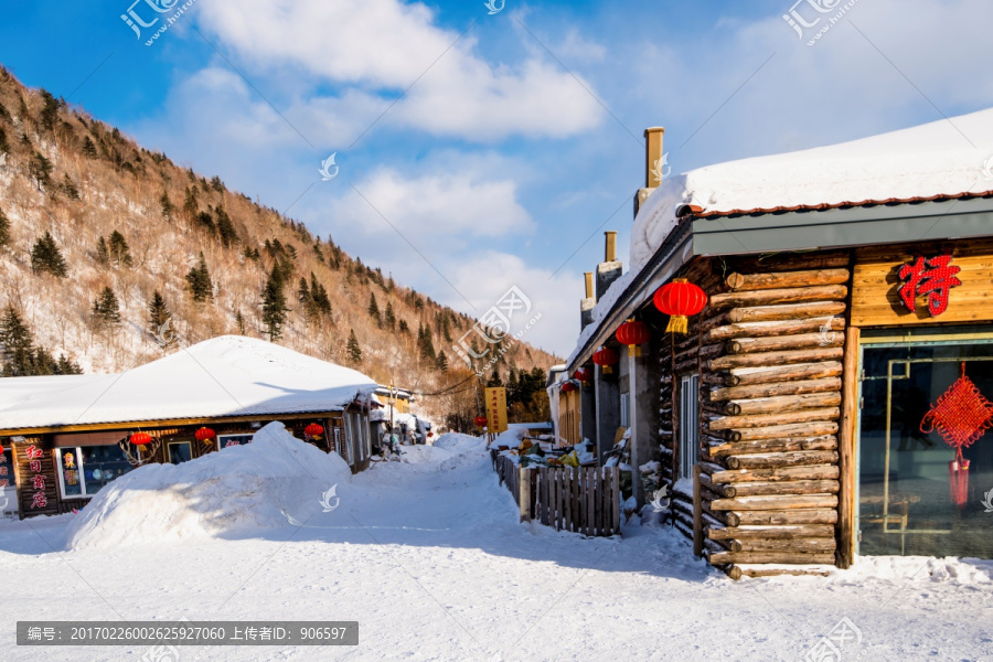 雪乡雪景