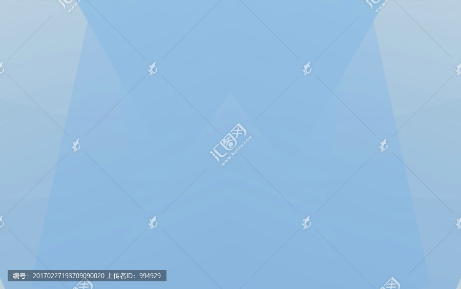 夢幻藍色立體幾何抽象高清背景