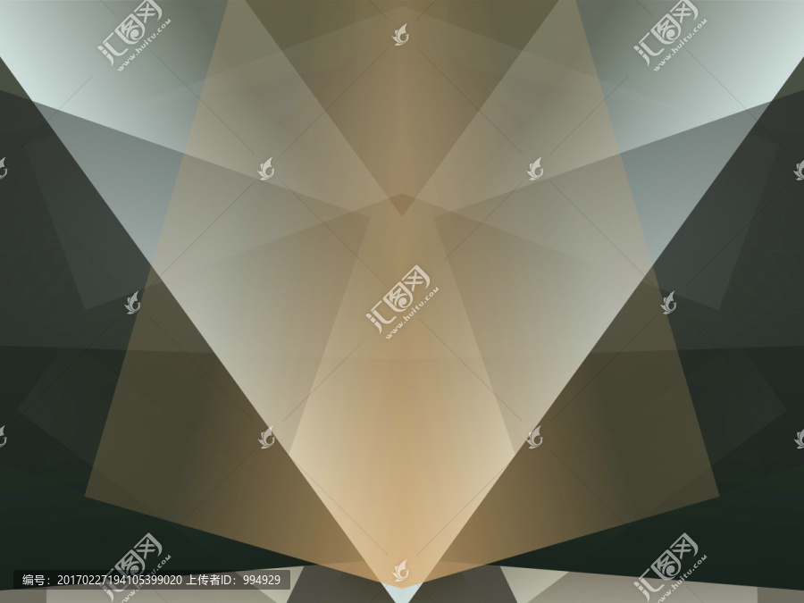 黑色立體抽象幾何底紋背景高清