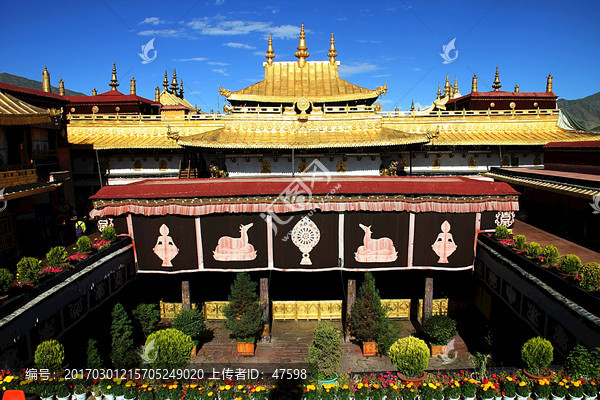西藏,拉萨,大昭寺