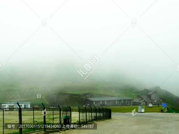 高山牧场围栏