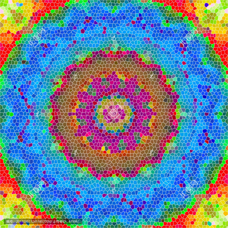 染色玻璃色塊背景