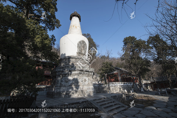 北京大觉寺,舍利塔