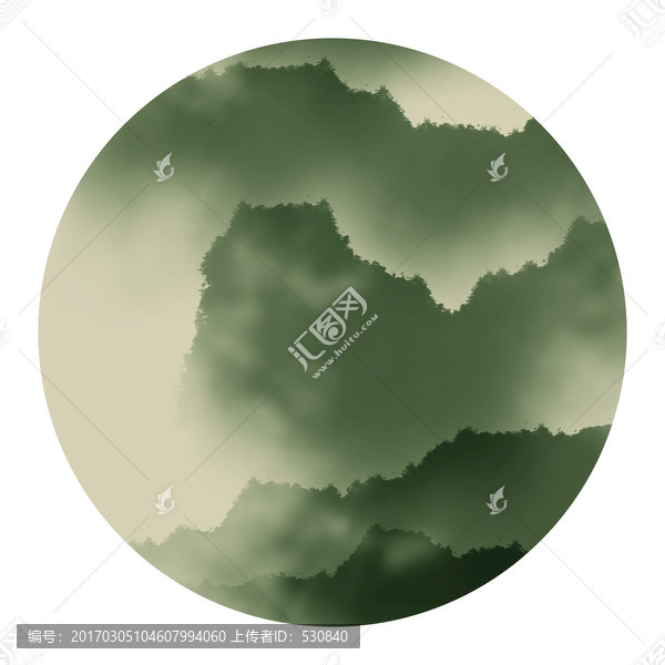 水墨山水畫(huà)