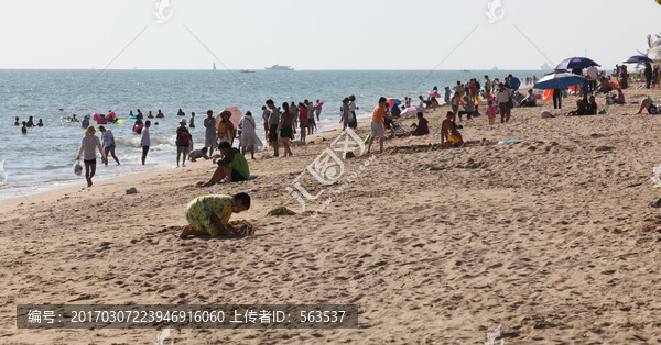 三亚湾海边风光