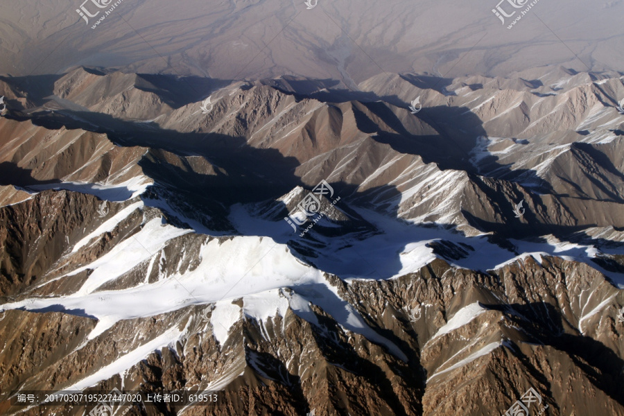 天山山脉,高山,积雪