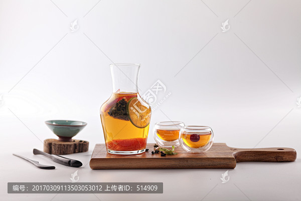 水果花茶