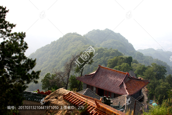 秦岭青华山,高格