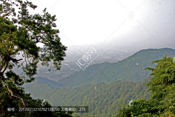 秦岭青华山,高格