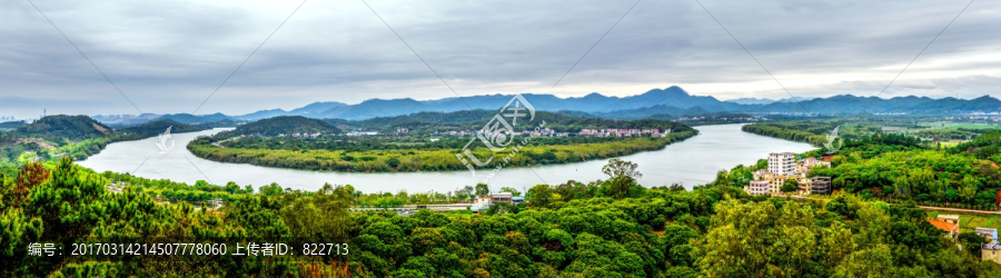 增江河,高清全景