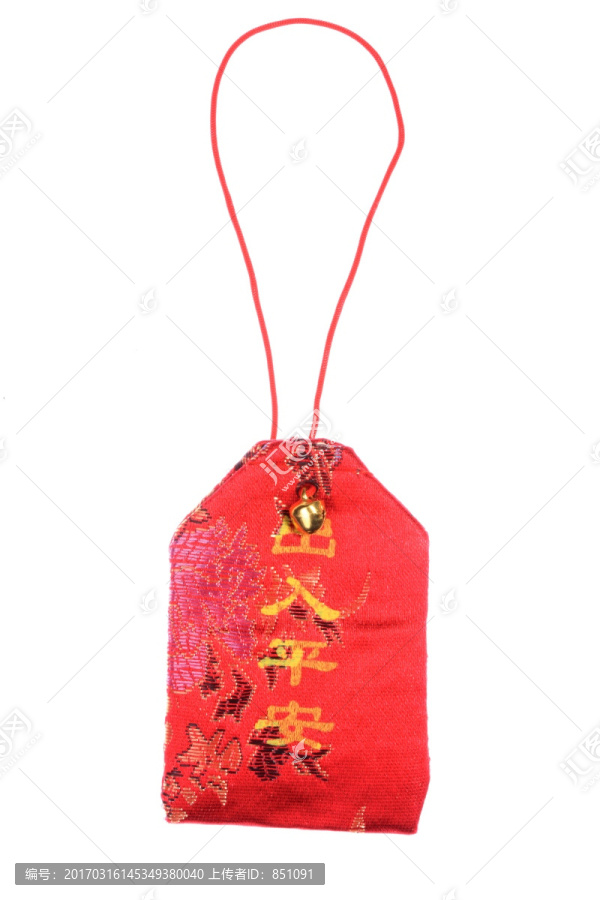 中国传统装饰福袋