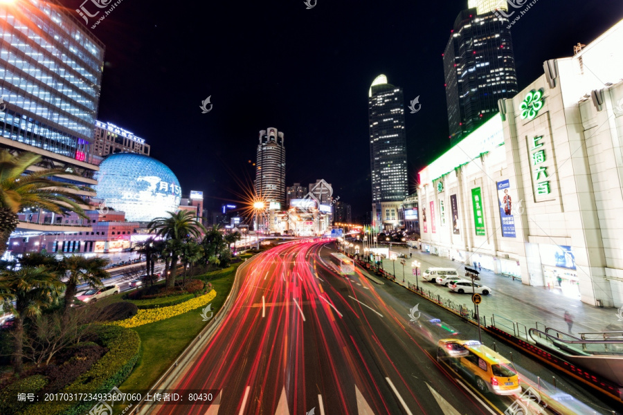 徐家汇夜景