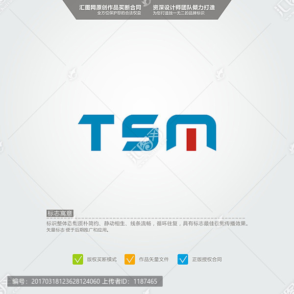 TSM,英文logo