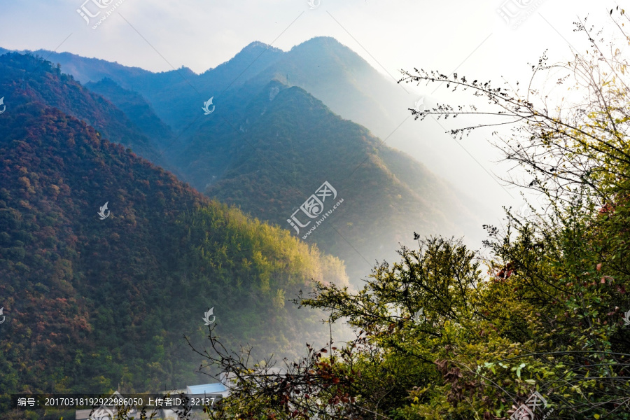 陕西秦岭风光