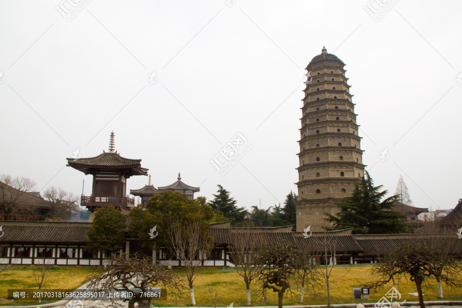 法门寺,大圣真身宝塔