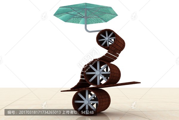 公園景觀小品模型設(shè)計(jì)